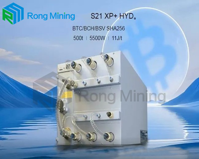 Raskas suositus: AntMiner S21 XP+Hyd 500T Super Lippulaiva Vesijäähdytetty kone