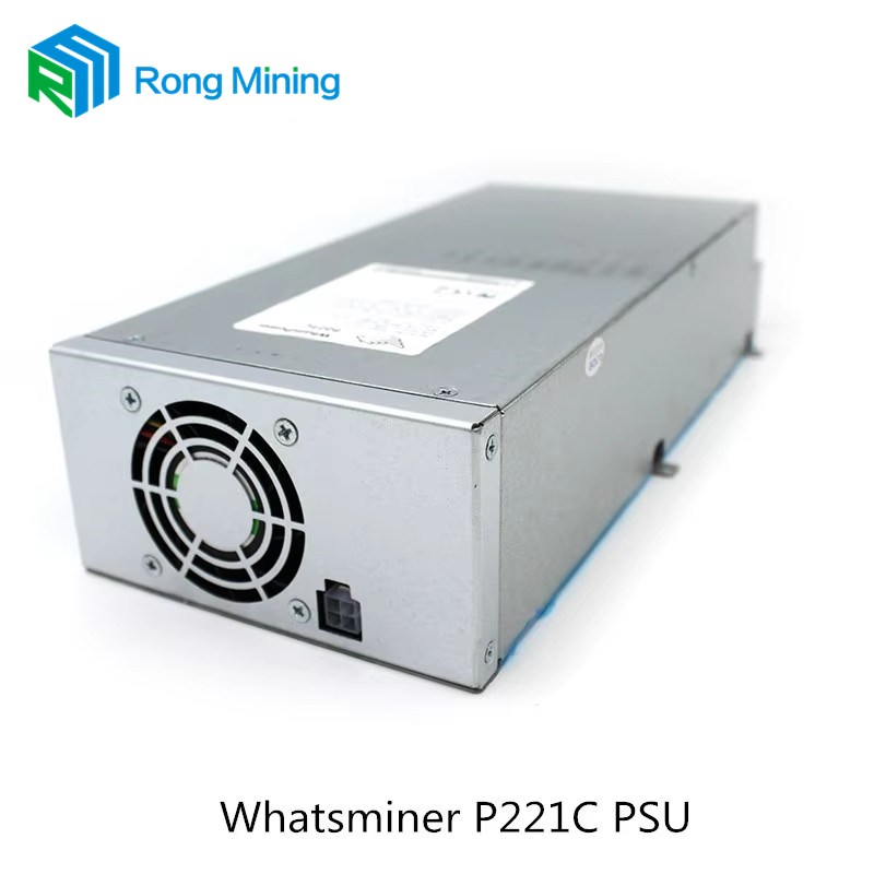 WhatsMiner P221C PSU -puku Whatsminer M20: lle, M30, M31, M32, M30S, M30S+, M30S ++, M50 -sarjan kaivosmies.